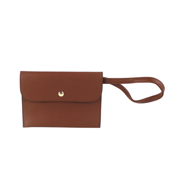 AR New York Satchel 2in1 Handbag Women Brown PU Structured Shoulder Bag NWT - Picture 9 of 16